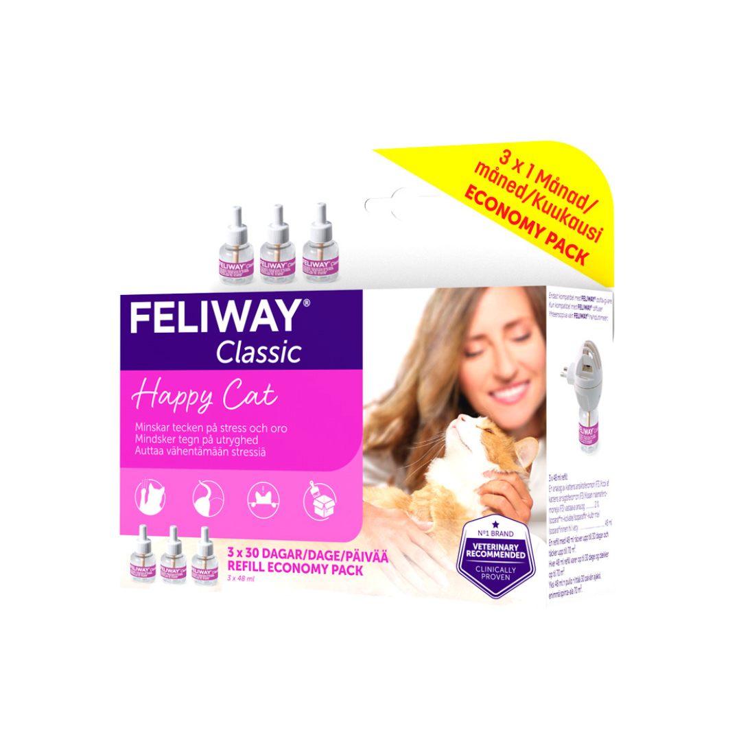 Feliway Classic refill 3-pack