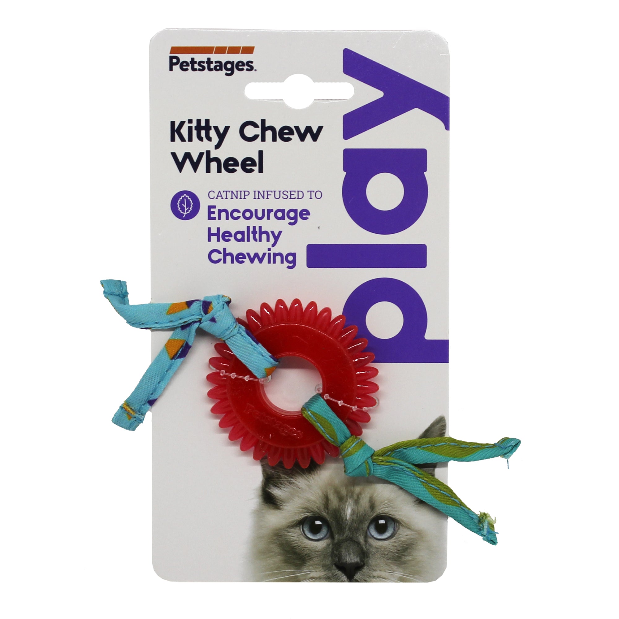 Kattleksak Petstages Kitty Chew Wheel
